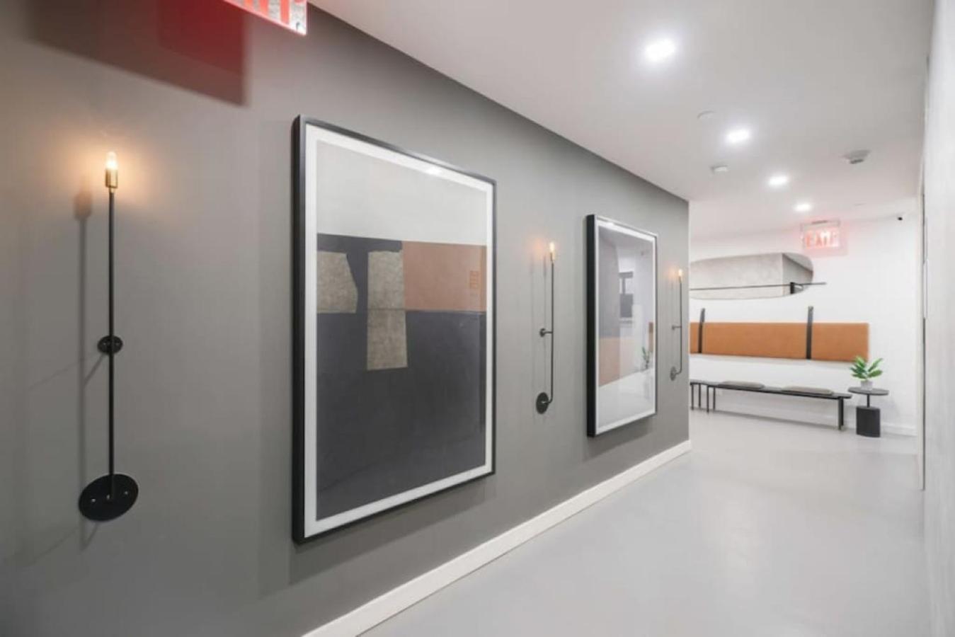 Luxe Studio With Charming Juliet Balcony Apartment New York Luaran gambar